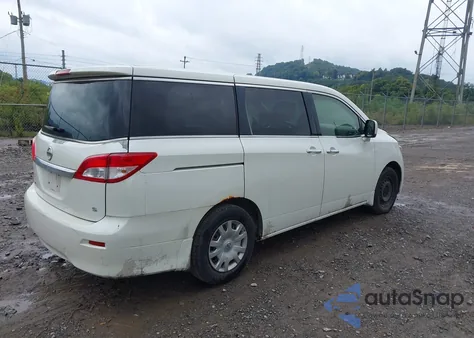 2012 Nissan Quest S from USA, damaged, VIN JN8AE2KP8C9044358